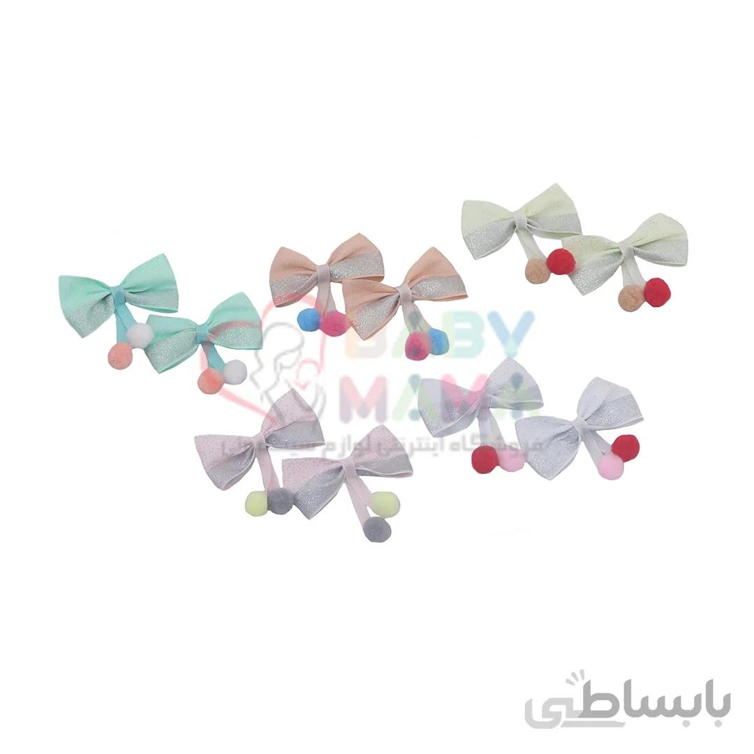 گیره سر نوزادی مدل پاپیون توپکی