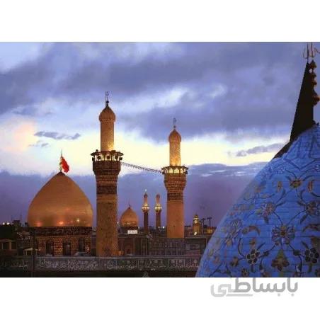 نخ و نقشه تابلو فرش طرح مذهبی کد 129