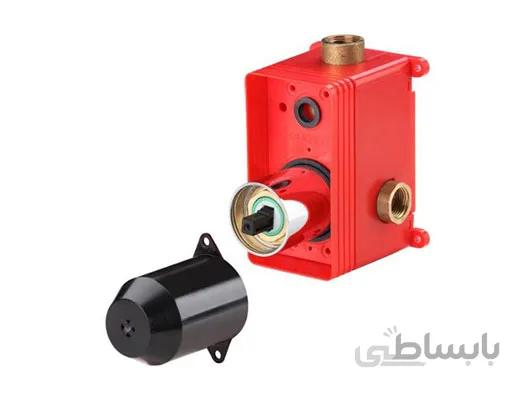 شیرآلات KWC مدل شیر مرکزی توالت توکار