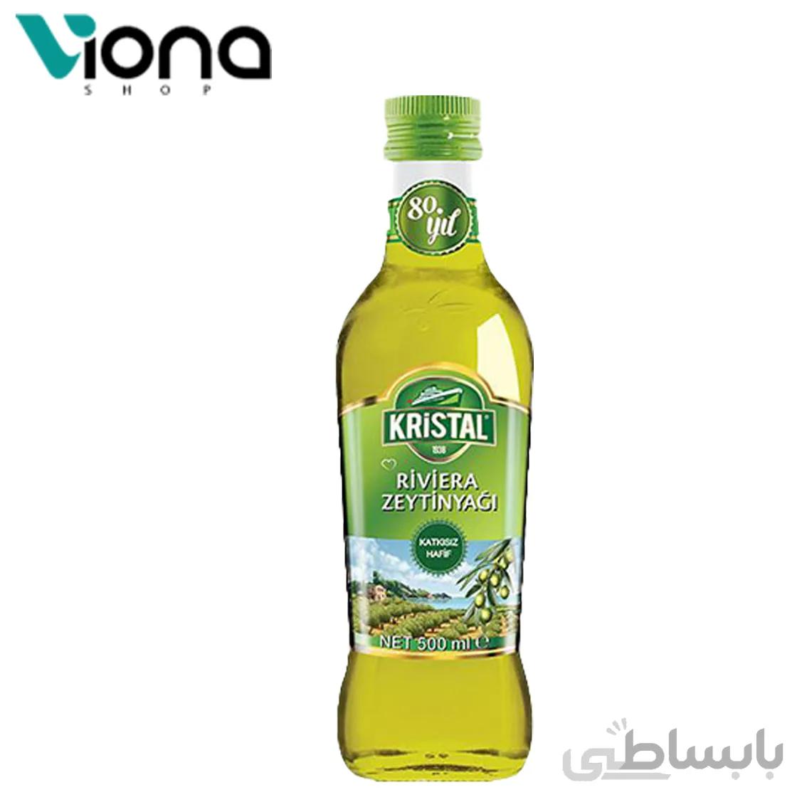 روغن زیتون کریستال ۵۰۰میلی لیتر