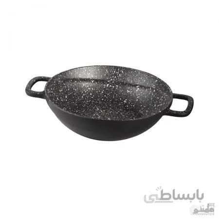 تابه ووک چدنی سایز 28 بدون درب