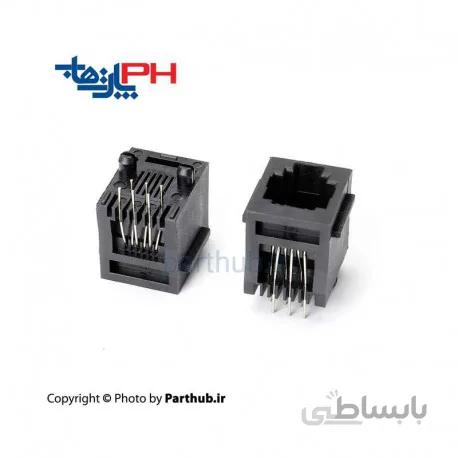 Rj45 8p Vertical Gray (plastic)
