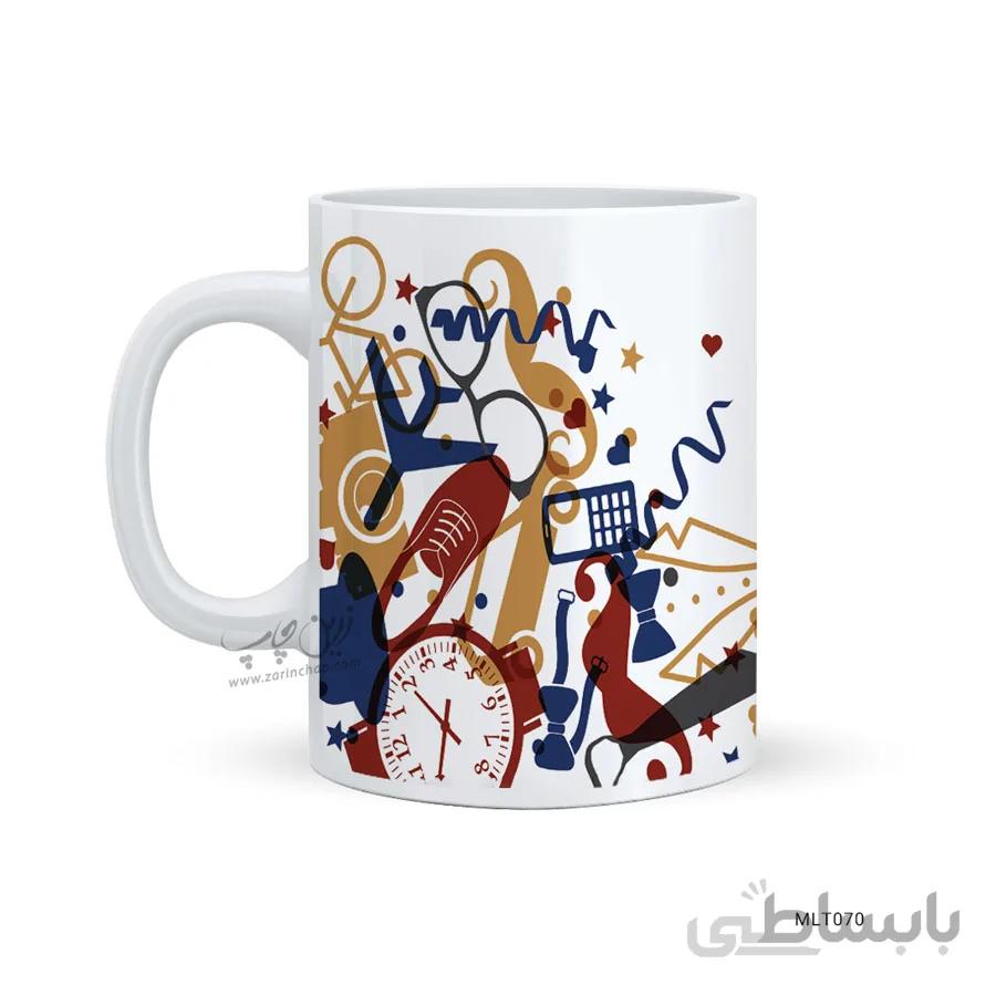 لیوان روز مرد طرح MLT070
