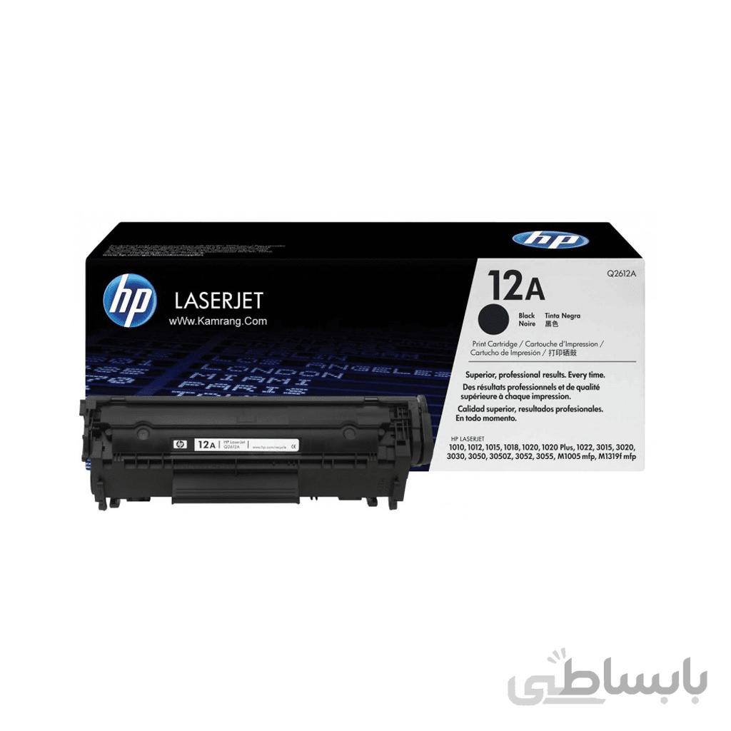 تونر مشکی اچ پی مدل 12A hp