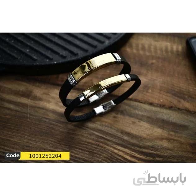 دستبند مردانه استیل کد 456823