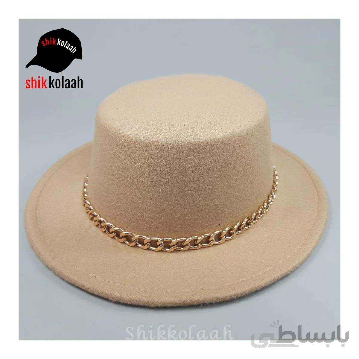 کلاه فدورا کارتیر دار - کد 2402
