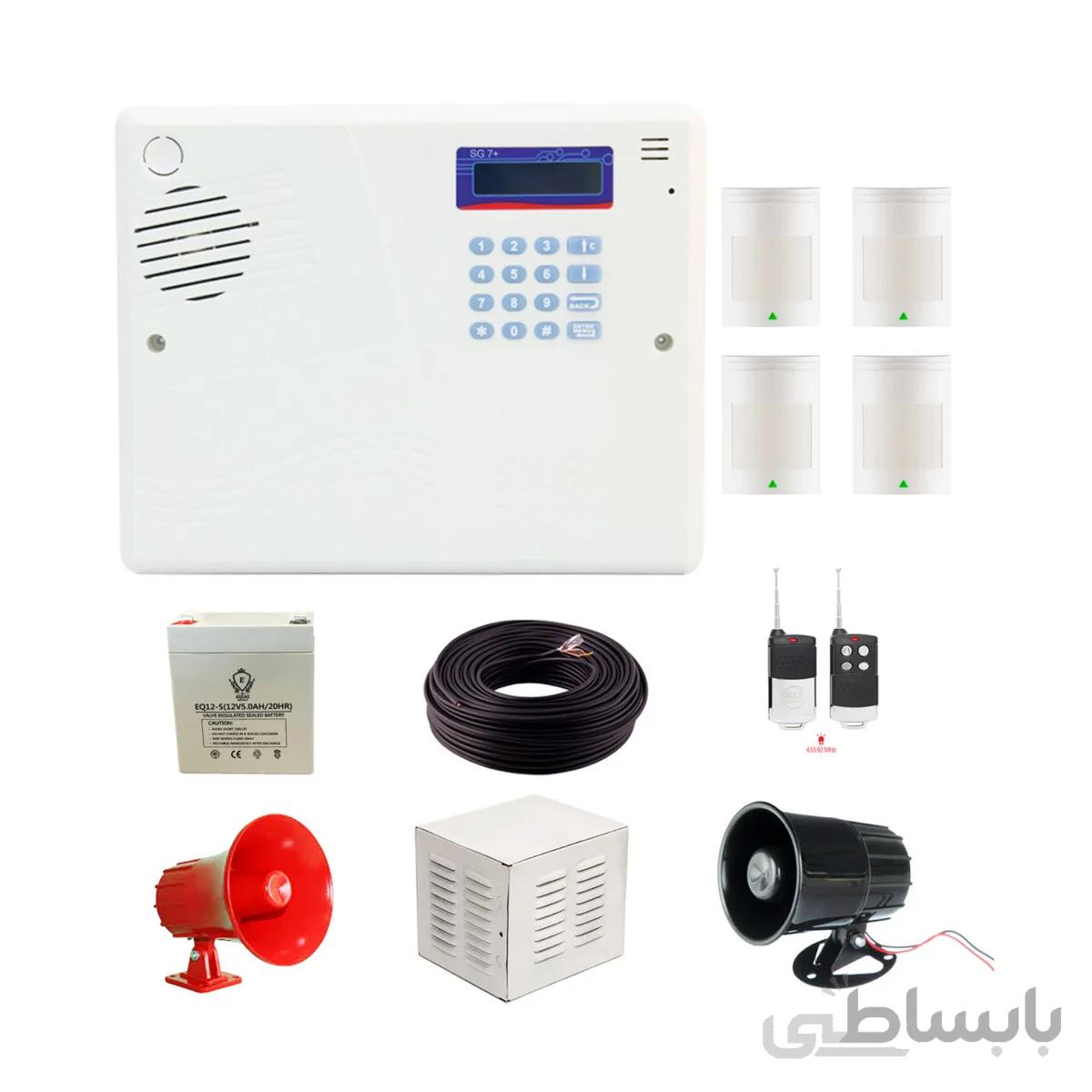 دزدگیر اماکن سایلکس مدل SG7+ -DEZH