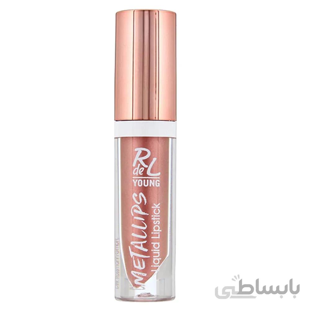 رژ لب مایع ریوال د یانگ مدل Metallips