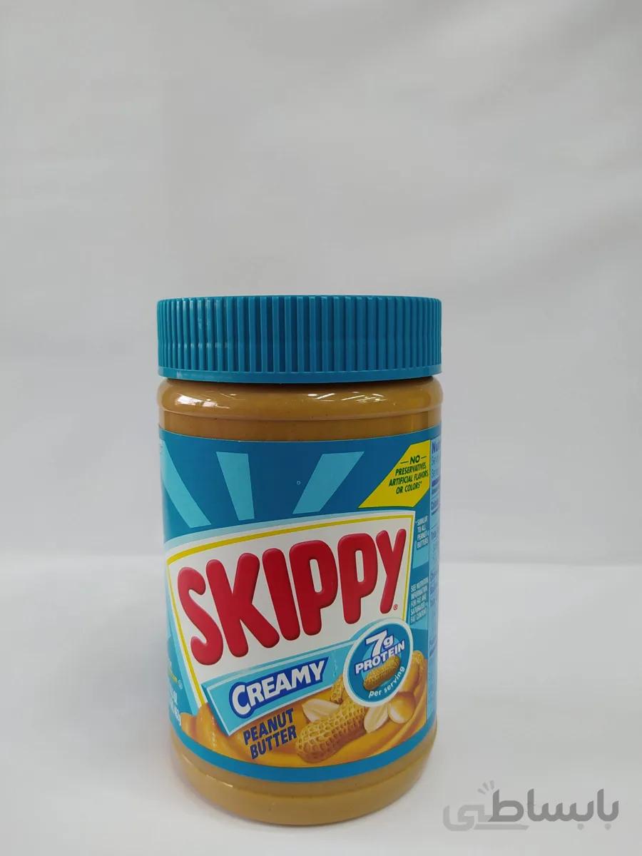 کره بادام زمینی ساده اسکیپی – 462 گرم
