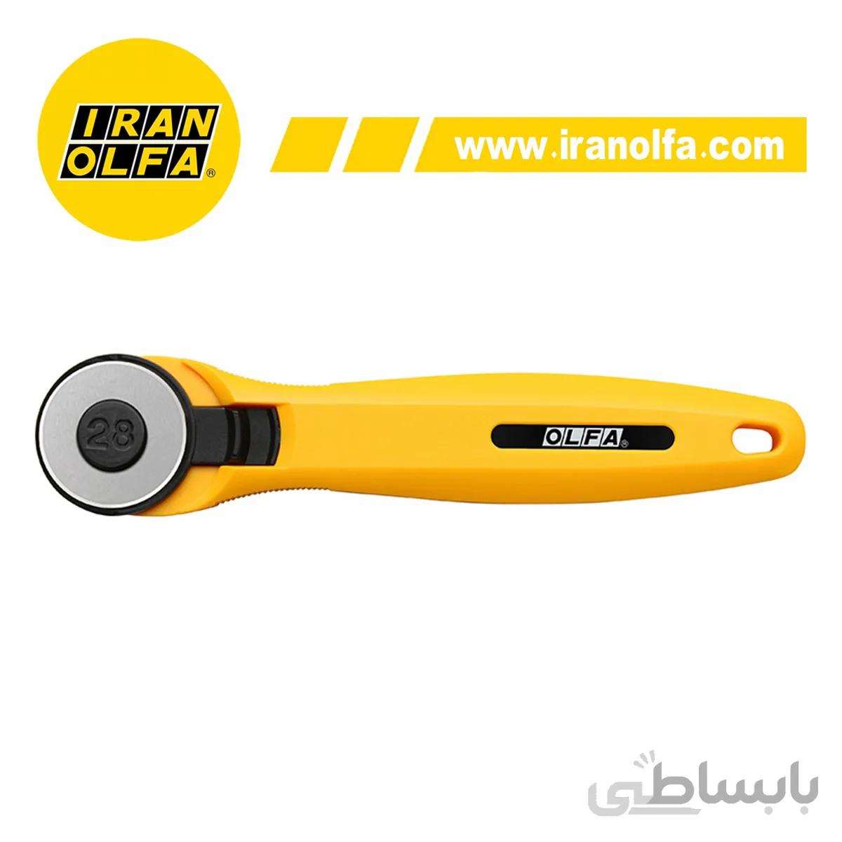 کاتر غلتکی الفا OLFA ژاپن مدل RTY 1/C