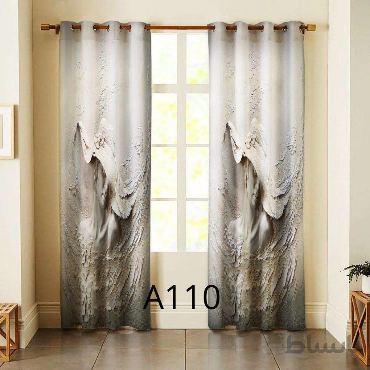 پرده چاپی طرح مدرن کد A110
