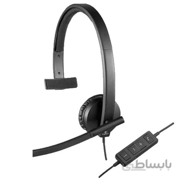 هدست لاجیتک مدلH570e Mono ا Logitech H570e Mono USB Headset