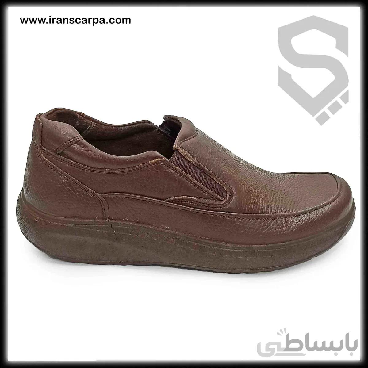 کفش طبی چرم مردانه مدل داما کشی