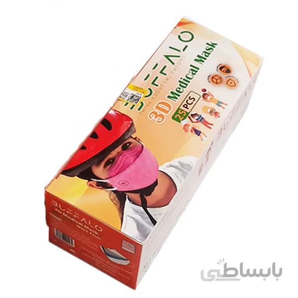 ماسک سه بعدی ۲۵ عددی کودک بوفالو