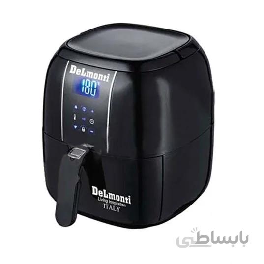 خرید سرخ کن رژیمی دلمونتی 1400 وات مدل DELMONTI AIR FRYER DL-615 ا DELMONTI AIR FRYER 1400W DL-615