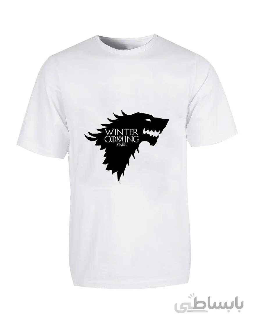 تیشرت طرح سریال بازی تاج و تخت game-of-thrones-STARK