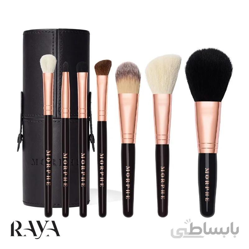 ست براش 7 عددی رز بیس مورفی ا Morphe Rose Baes Mini Brush Collection
