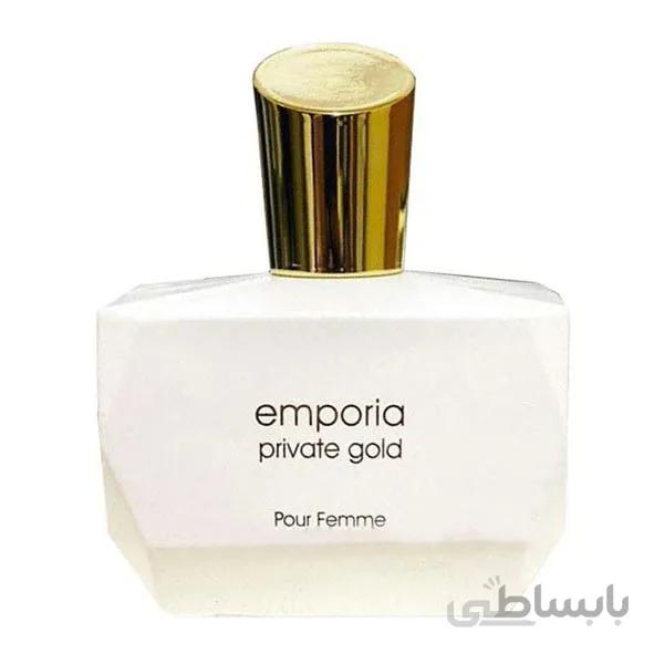 عطر ادکلن شرکتی زنانه فراگرنس ورد مدل Emporia Private Gold حجم 100 میل
