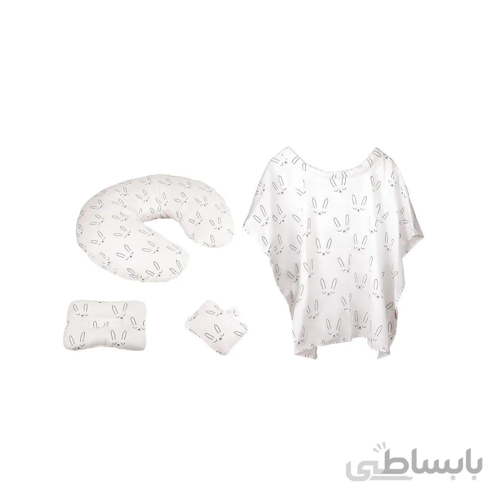 پک کامل شیردهی 4 تکه ایسیز isiz سفید