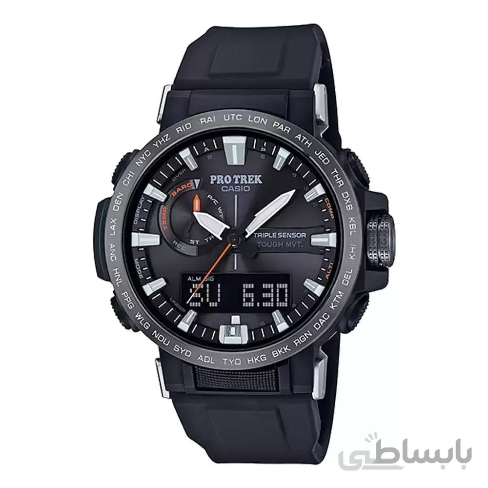 ساعت مچی مردانه پروترکPROTREK PRW-60Y-1A ا ساعت مچی مردانه پروترکPROTREK PRW-60Y-1A