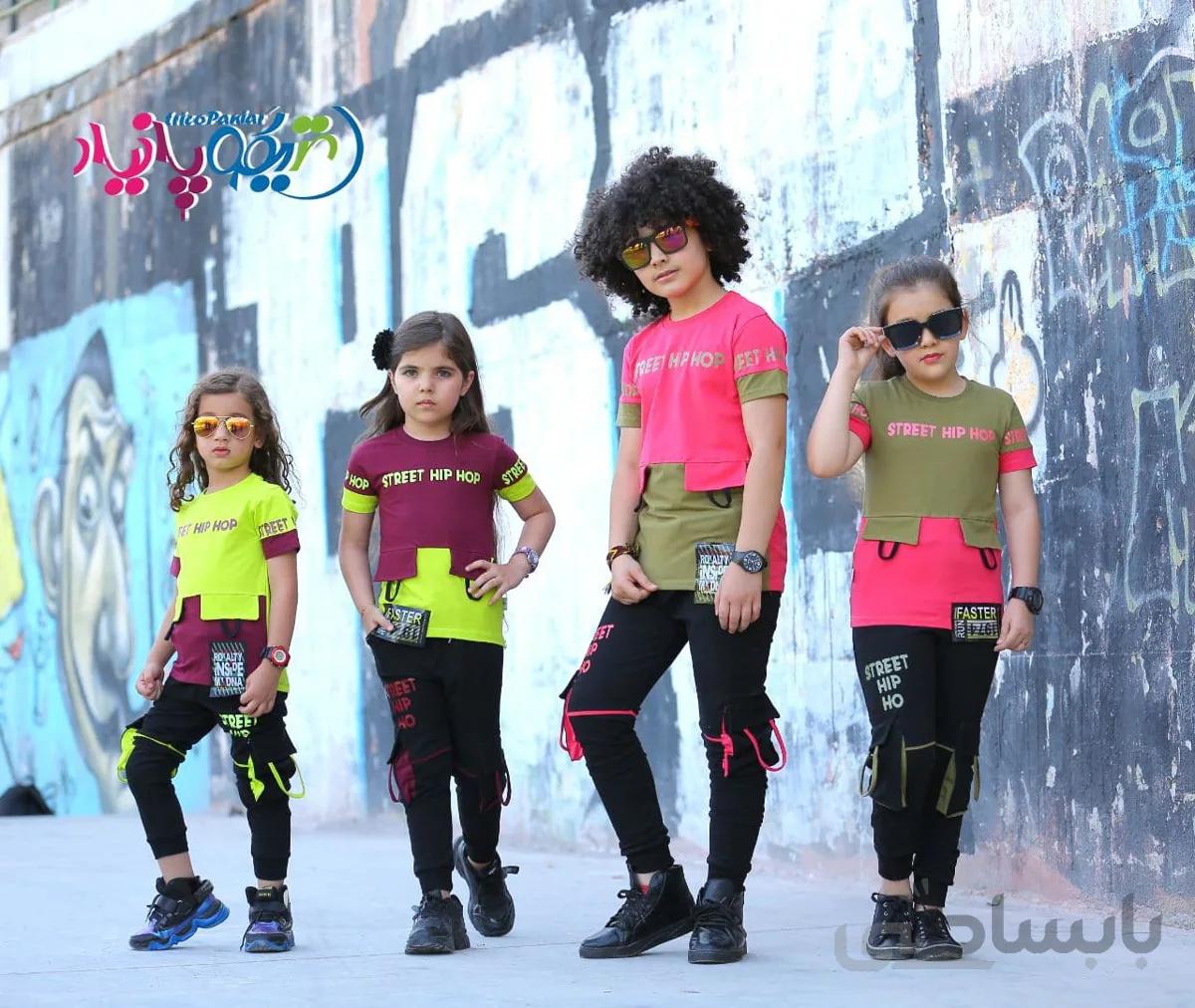 بلوز پنبه لاکرا شلوارگلکسی (حداقل تعداد سفارش 16 عدد) کد 727430