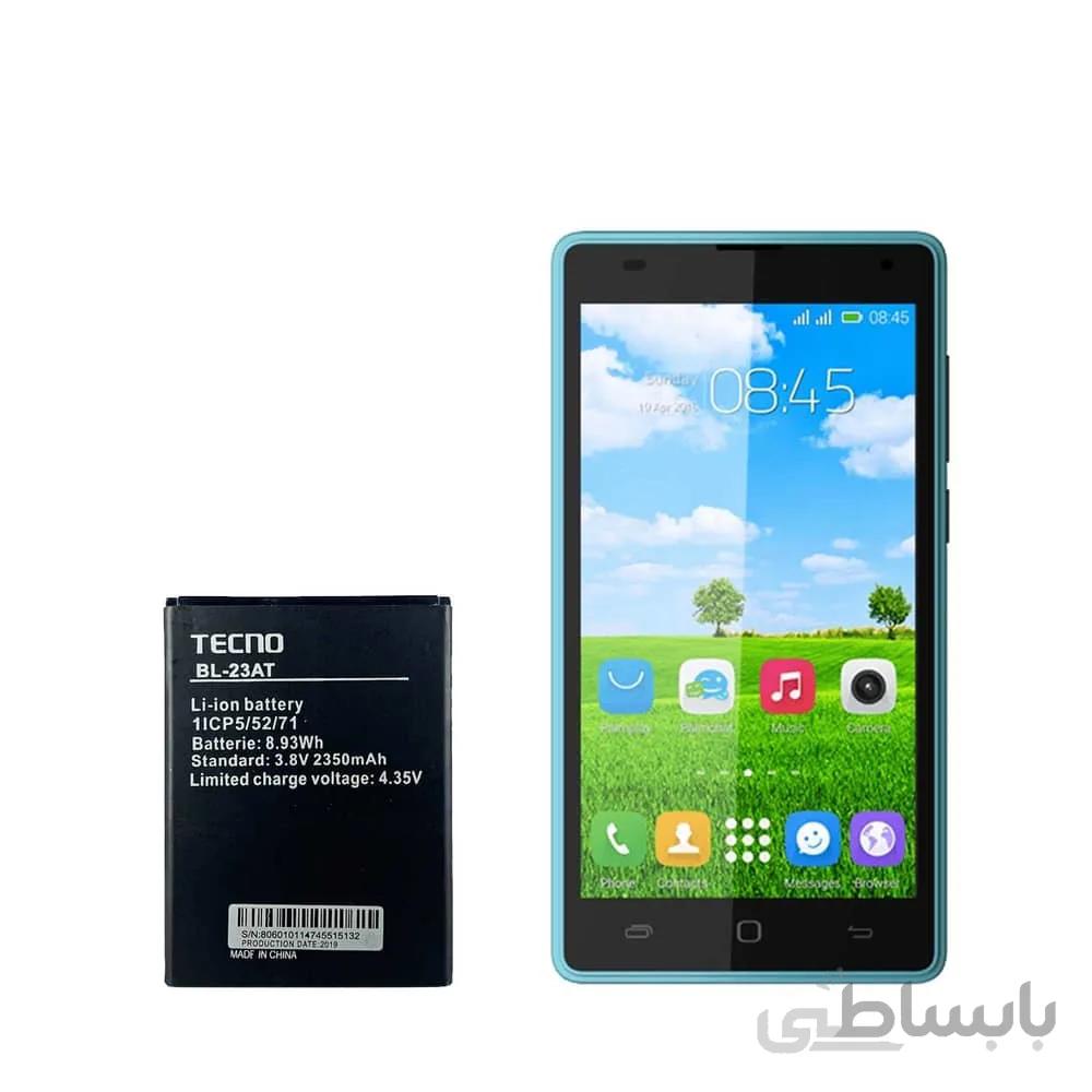 باتری گوشی تکنو Tecno Y6 با کد فنی BL-23AT
