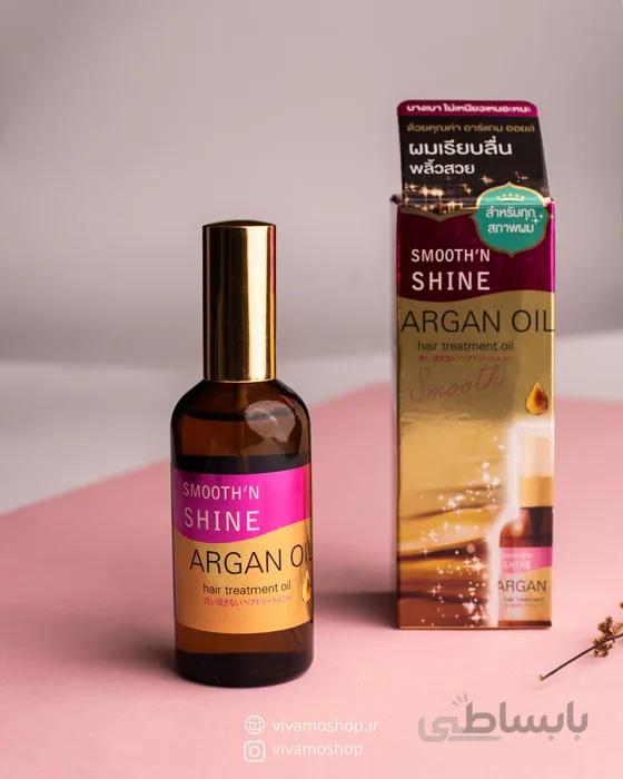 سرم مو روغن آرگان اسموتن شاین – Smoothn Shine