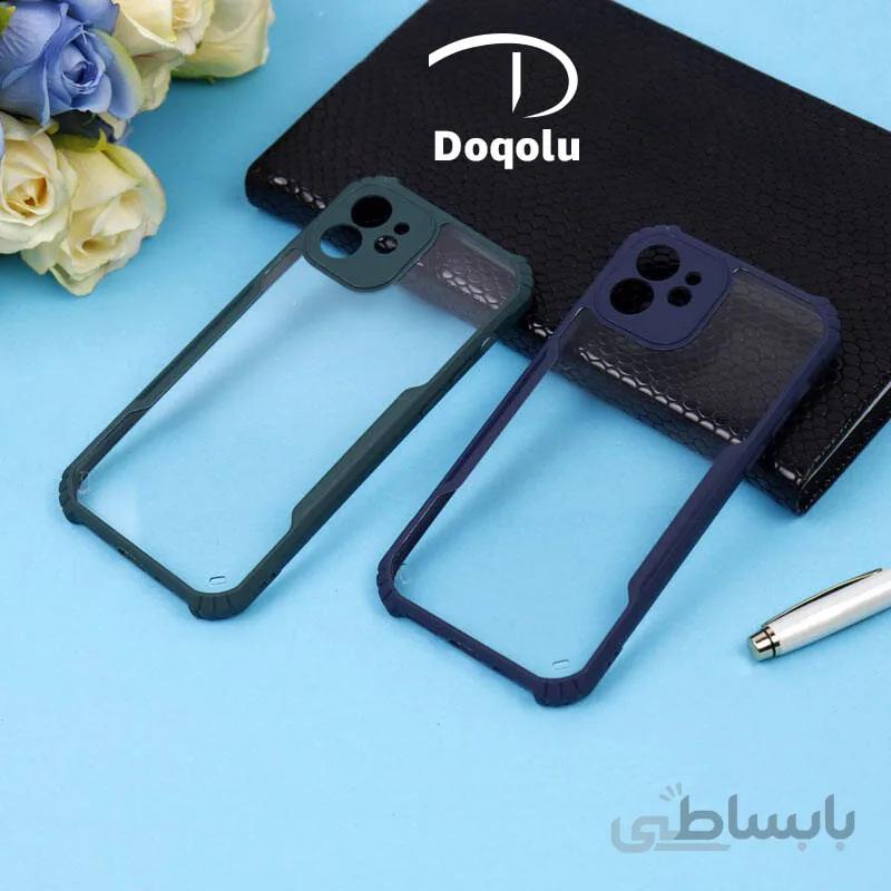 قاب گوشی اپل Apple iphone 12 مدل محافظ لنزدار شفاف ضربه گیر