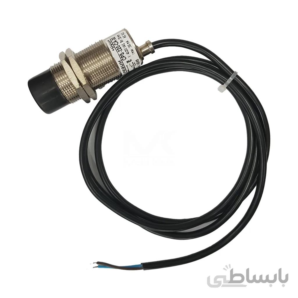 سنسور خازنی دو سیم با خروجی کابل تبریز پژوه کد CPS-220-CA-30