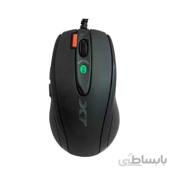 ماوس مخصوص بازی ای فورتک مدل X-710BK