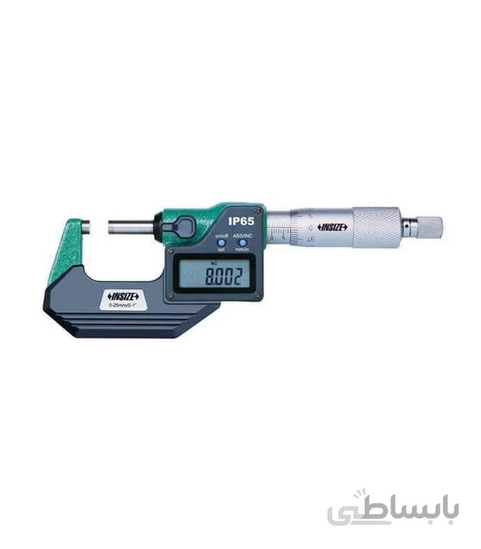 میکرومتر خارج سنج دیجیتال ضد آب اینسایز 3108-150A