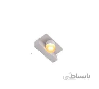 چراغ بالا آیینه تک شعله مدل A20 روشا - مشکی