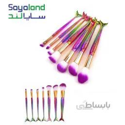 ست براش آرایشی هفت تکه ماهی