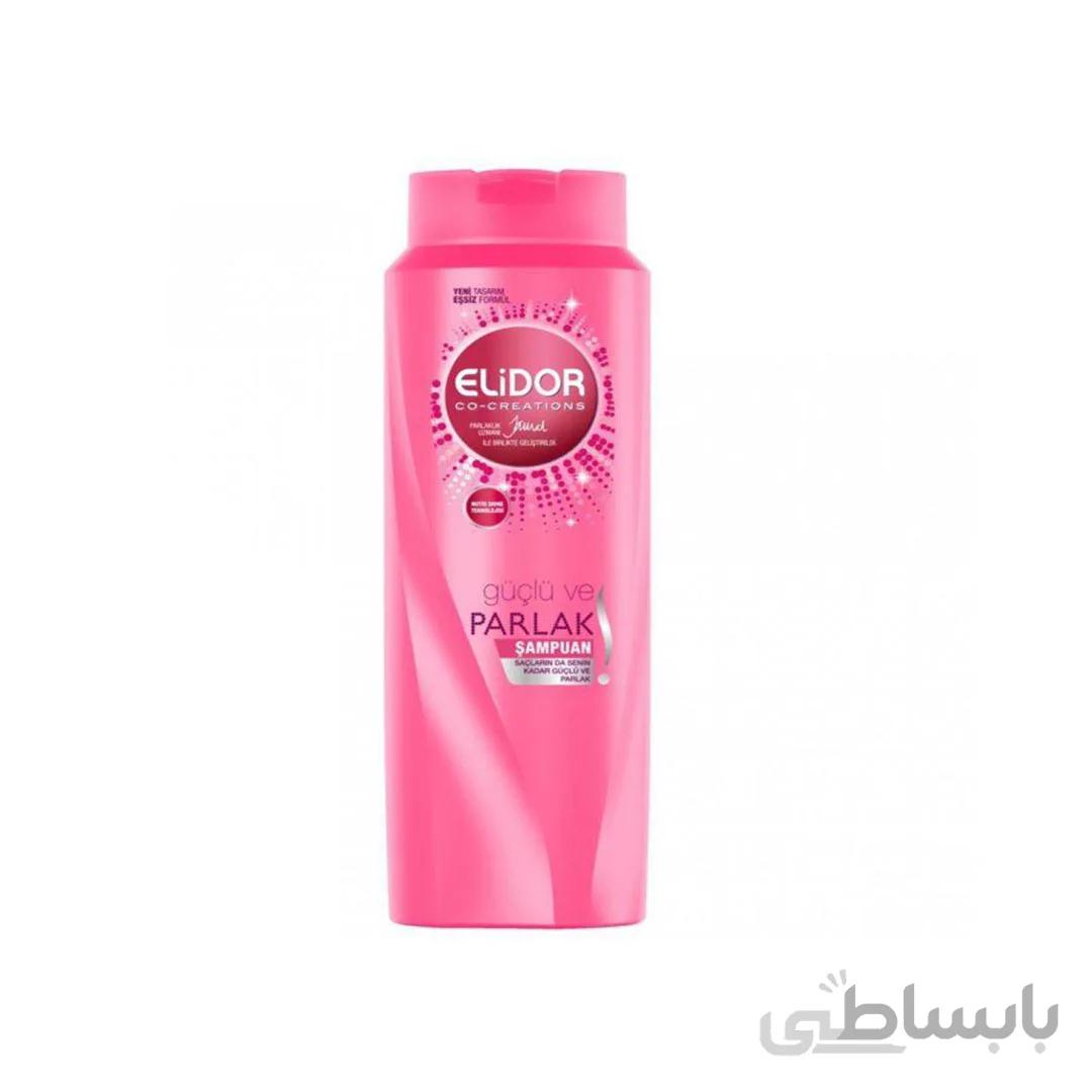 شامپو الیدور تقویت کننده و براق کننده مو 500 میل ا ELIDOR