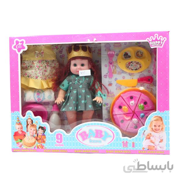 عروسک بیبی بورن BABY born مدل تولد کد 6223