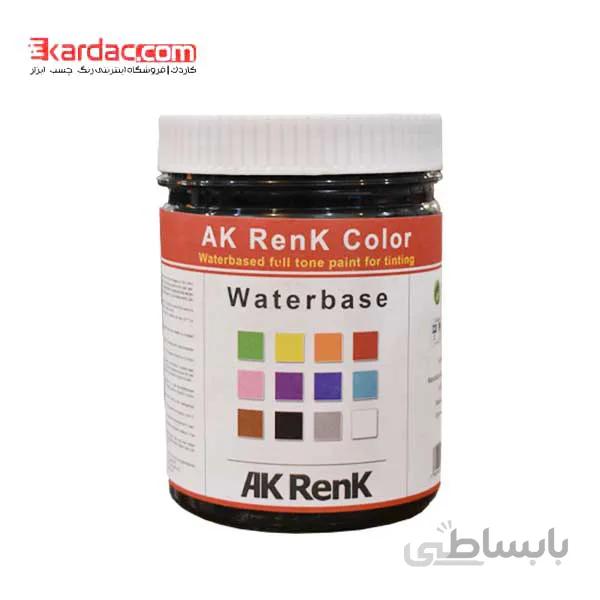 مادر رنگ مشکی اکریلیک آق رنگ حجم 1 کوارت ا Ak Renk Acrilyc Black Paint, Weight 1k