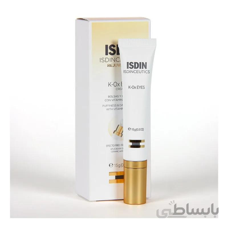 کرم دور چشم جهت کاهش پف و تیرگی دور چشم ایزدین ISDIN K-Ox Eyes Pockets and Dark Circles 15ml