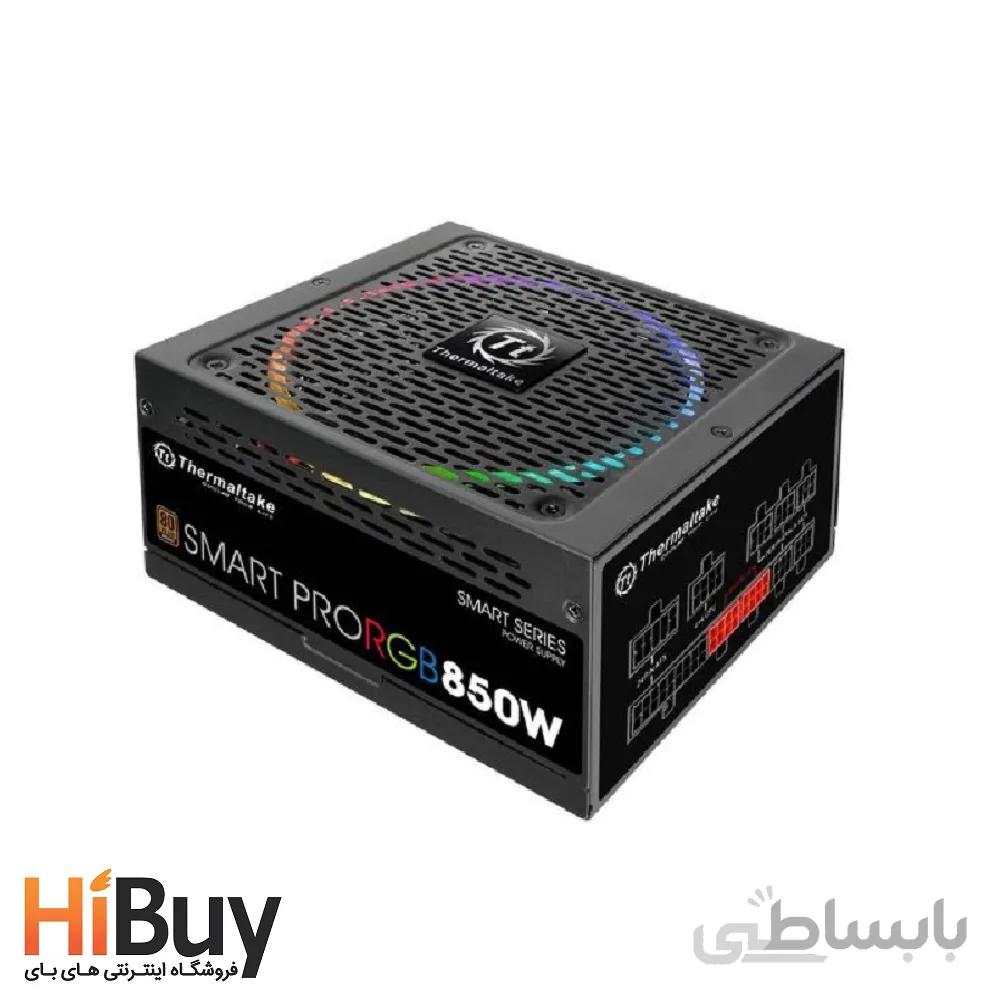 منبع تغذیه کامپیوتر ترمالتیک مدل Smart Pro RGB 850W Bronze ا Thermaltake Smart Pro RGB 850W Bronze Computer Power Supply