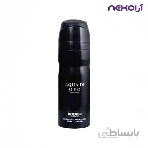 اسپری خوشبو کننده بدن Rodier مدل Aqua Di Geo