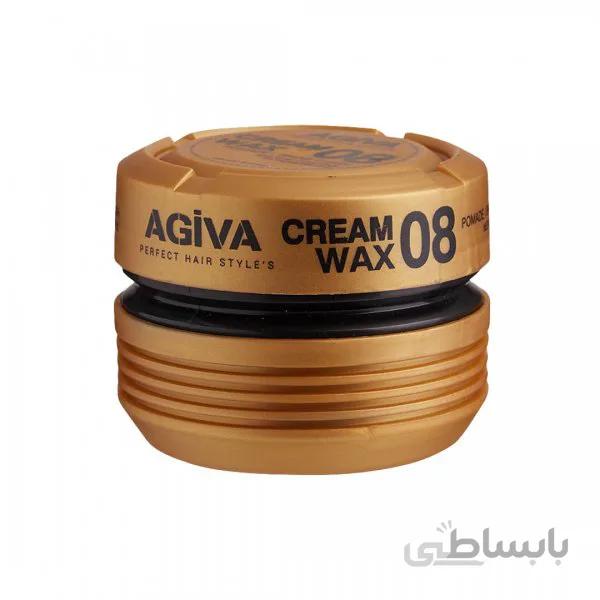 واکس مو آگیوا 08 مرطوب و براق کننده مو AGIVA Styling Waxواکس مو شماره 08 آگیوا
