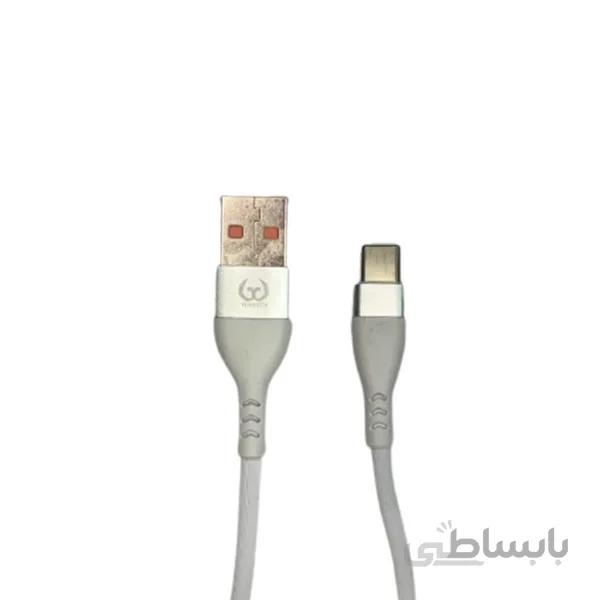 کابل تبدیل USB به USB-C یوشیتا مدل DKA58 کد 755 طول 1 متر