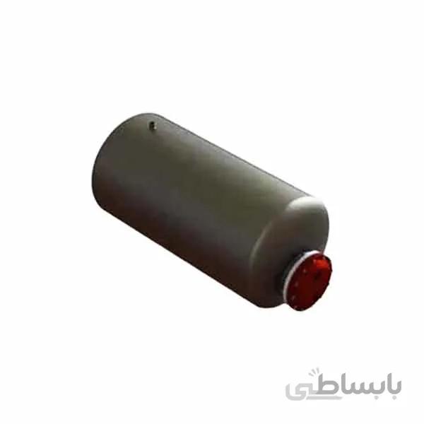 منبع کویل دار افقی 2000 لیتری