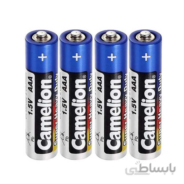 باتری نیم قلمی کملیون مدل super heavu duty بسته 4 عددی