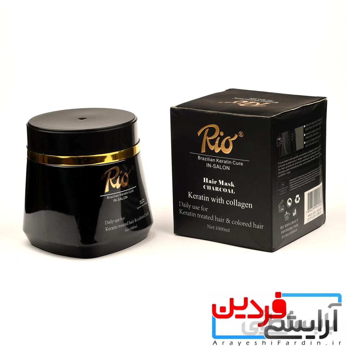 ماسک مو کراتینه Rio مخصوص موهای رنگ شده