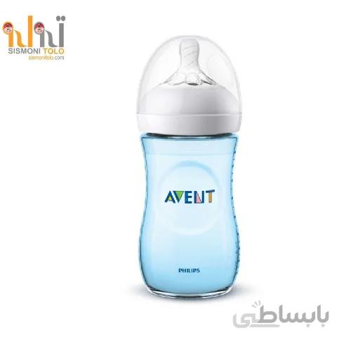 شیشه شیر نچرال جعبه باز اونت رنگی 260 میلی لیتر