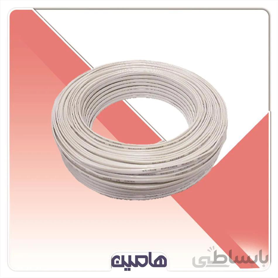 سیم سفید 0/5*2 ( 100 متری)