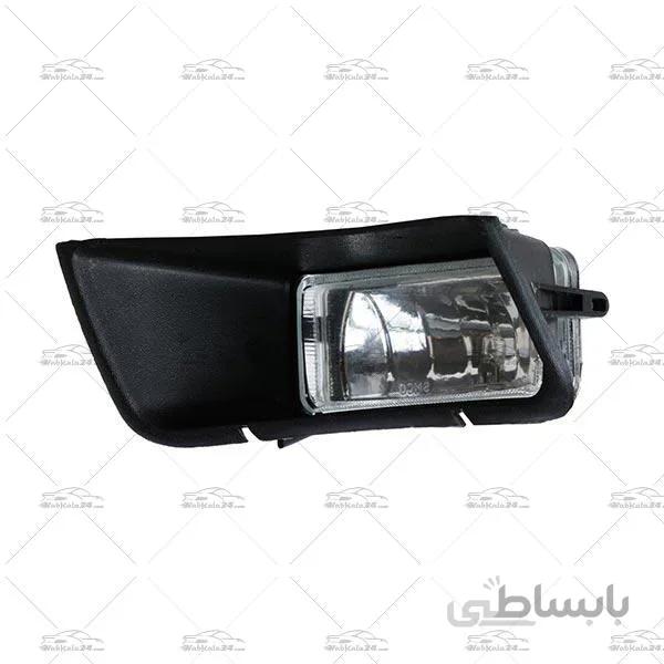 مه شکن جلو کروم شيشه صاف 405 ا Silver Glass Front Fog Light For Peugeot 405