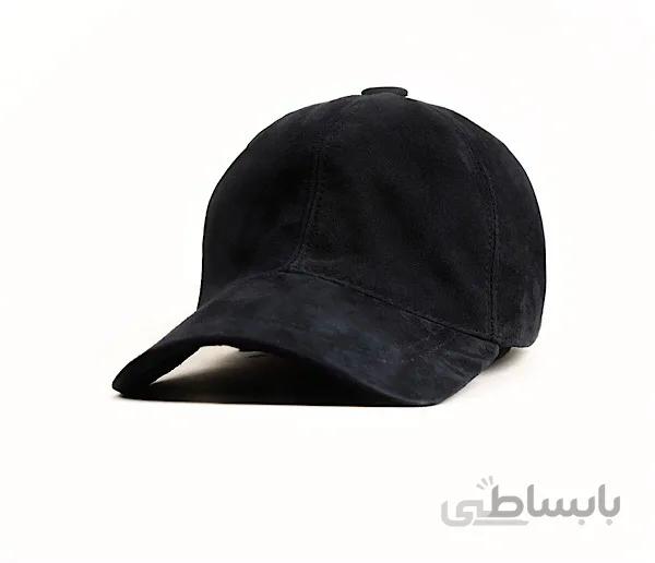 کلاه کپ چرم suede