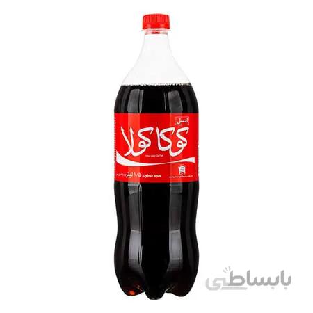 نوشابه مشکی کوکاکولا 1/5لیتری- باکس 6 تایی