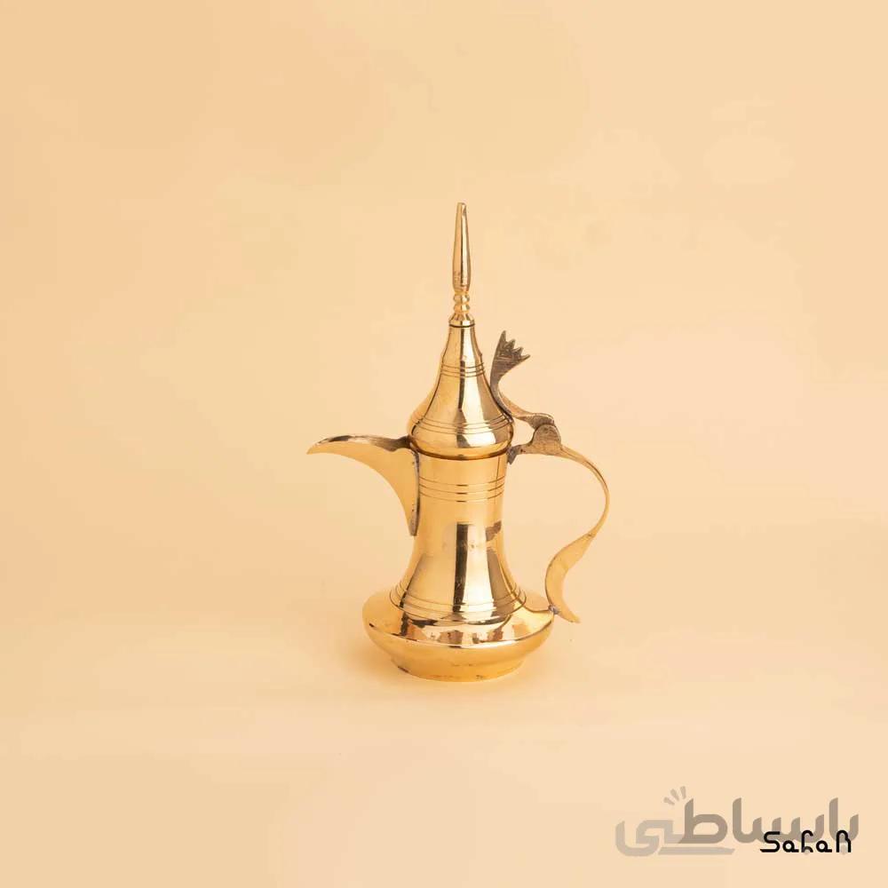 دله برنجی طلایی مدل رسلان سایز 2